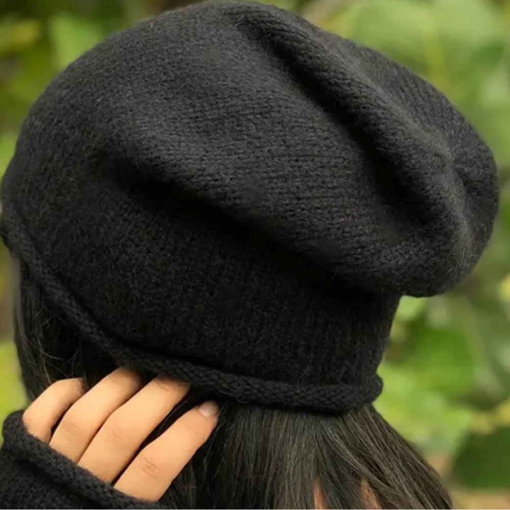2 left! Alpaca Handmade Beanie